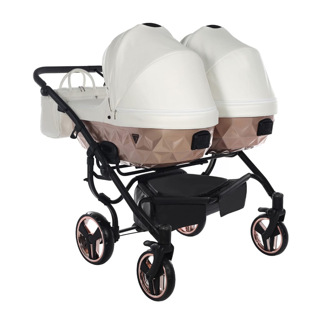 Junama Fluo Individual Satin Duo White Rose Gold (5)