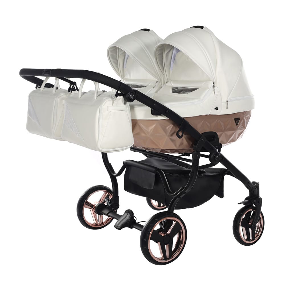 Junama Fluo Individual Satin Duo White Rose Gold