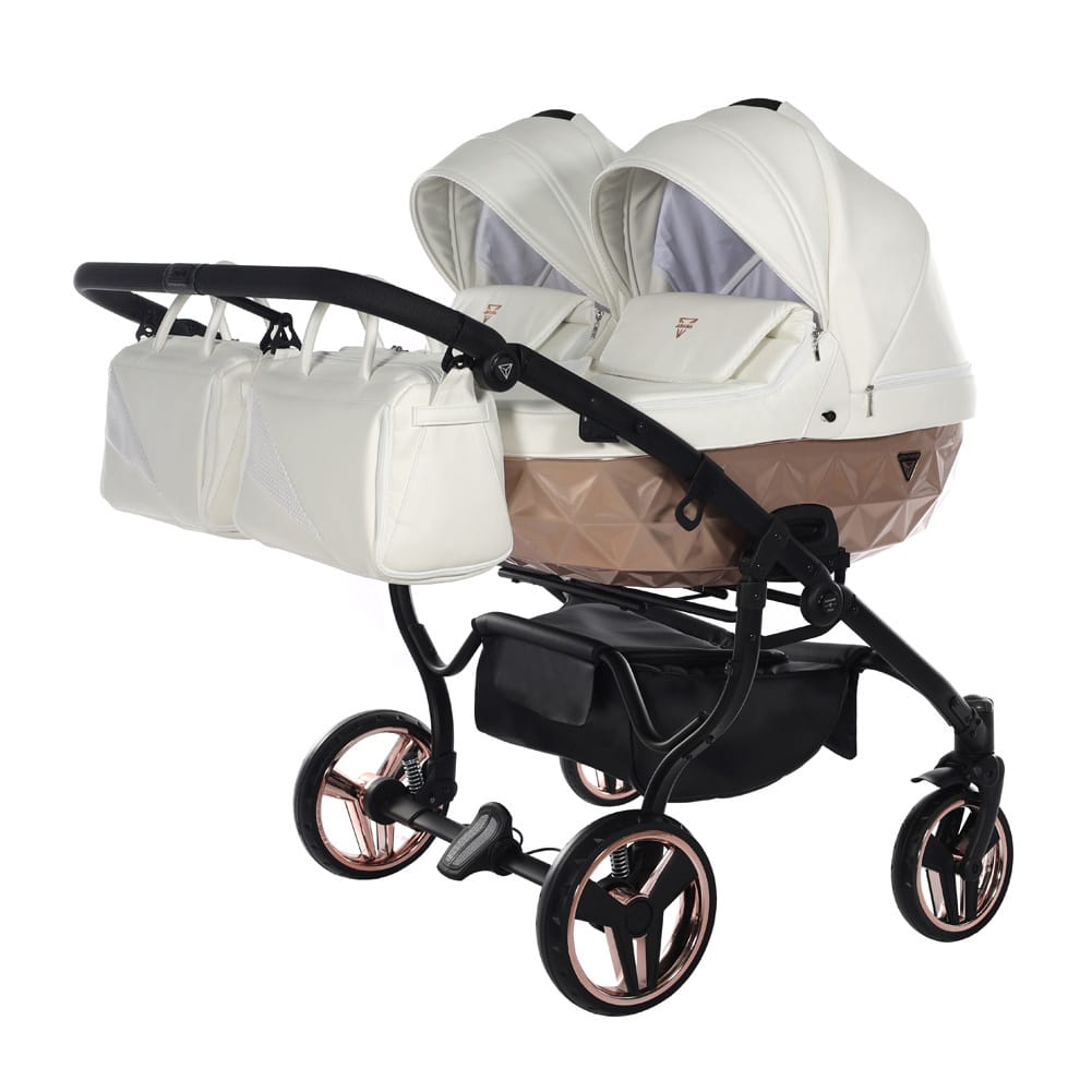 Junama Fluo Individual Satin Duo White Rose Gold (7)