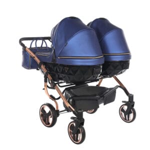Junama Fluo Line Duo Navy Rose Gold
