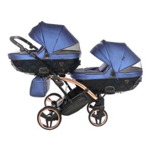Junama Fluo Line Duo Slim Navy Rose Gold