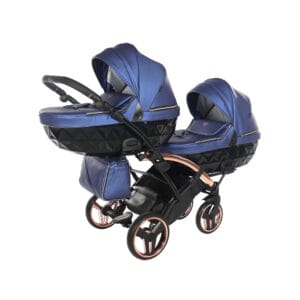 Junama Fluo Line Duo Slim Navy Rose Gold (5)