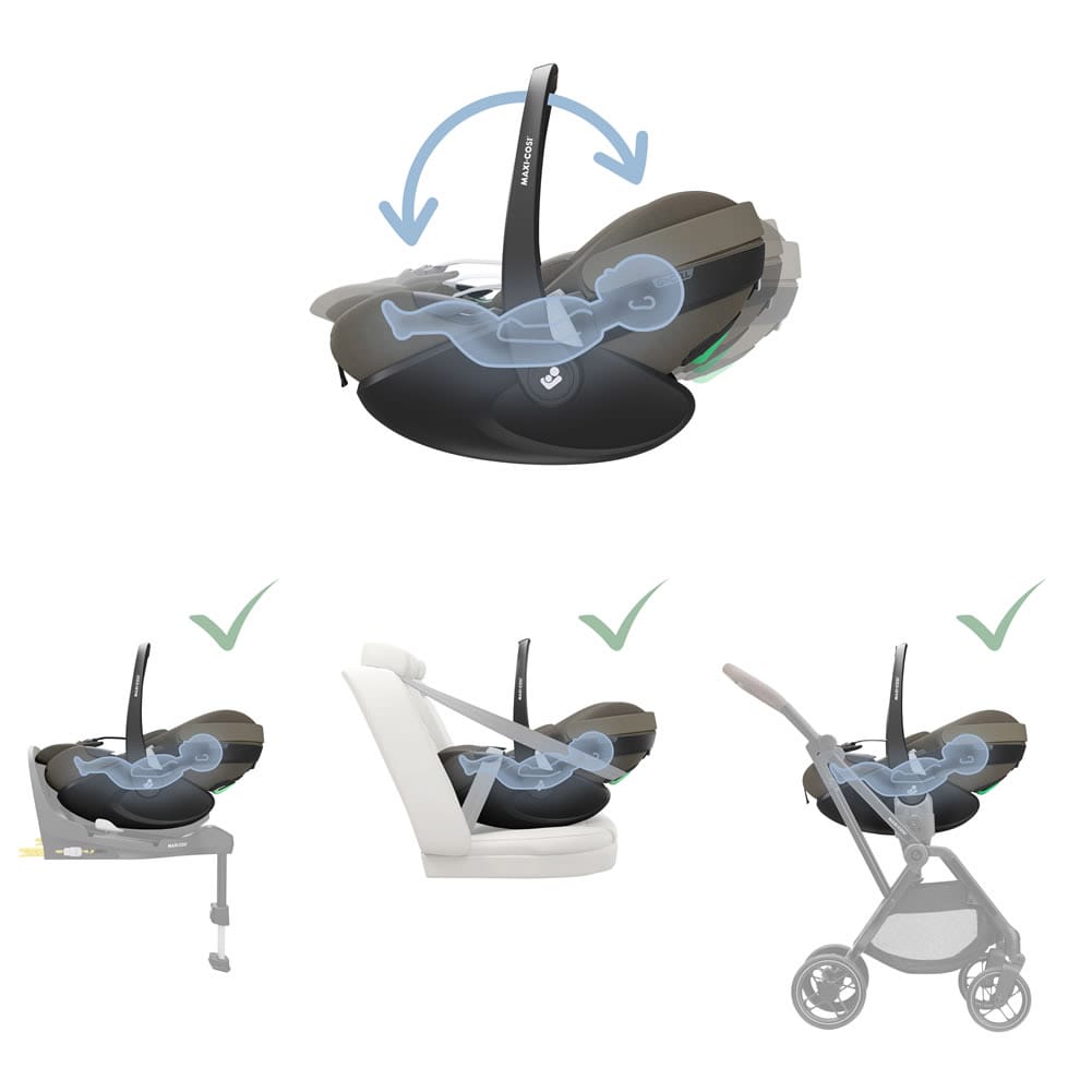 Maxi Cosi Pebble 360 Pro Twillic Truffle (33)