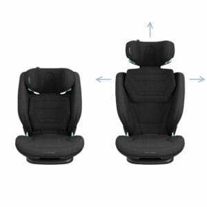 Maxi Cosi Rodifix Pro2 I Size Car Seat Authentic Black (9)