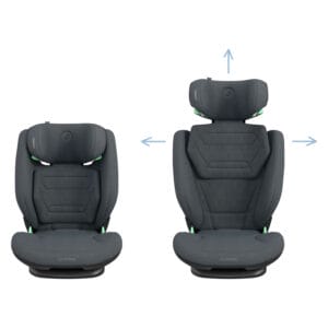 Maxi cosi rosifx pro2 i size car seat authentic graphite2 (6)