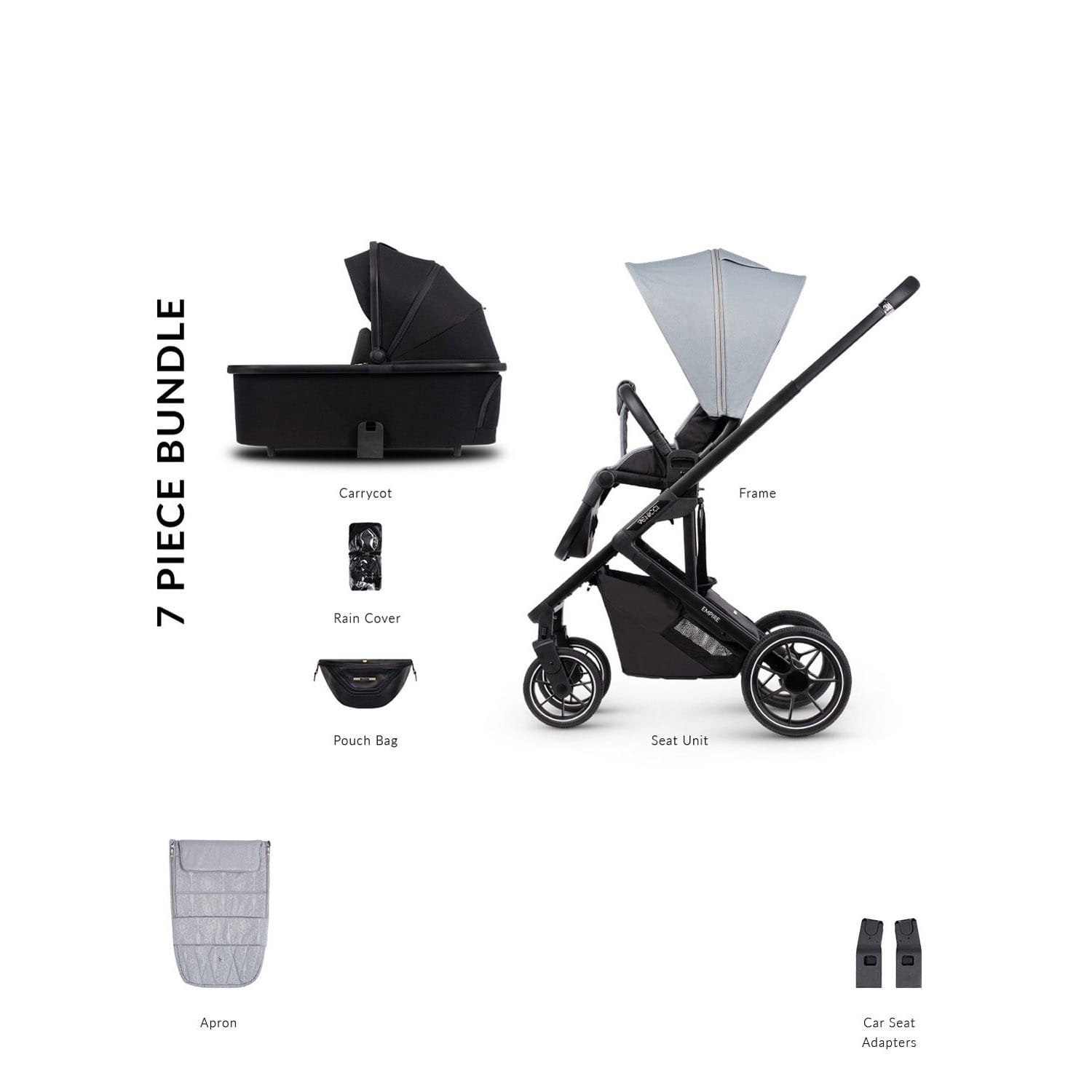 Venicci Empire 2in1 Urban Grey