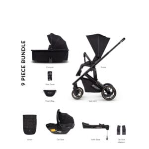 Venicci Empire 3in1 with Base - Ultra Black