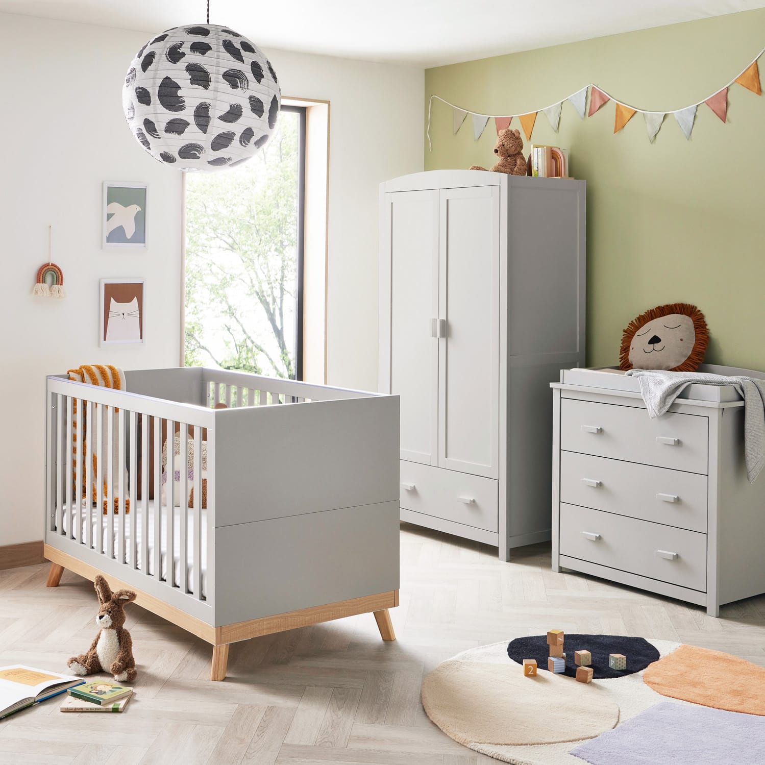 Mona 3 Piece Room Set Grey 1
