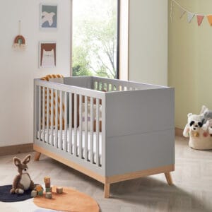 Mona Cot Bed Grey 1