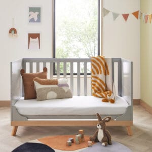 Mona Cot Bed Grey 3