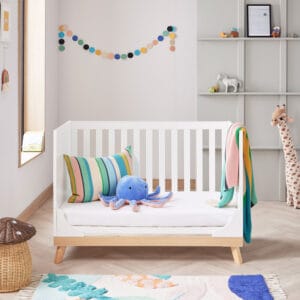 Mona Mini Cot Bed White 3