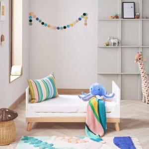 Mona Mini Cot Bed White 4