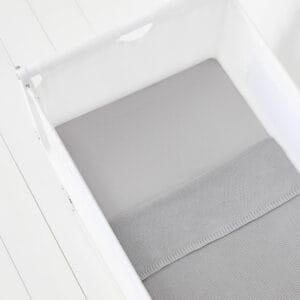 Snuz 3pc Crib Bedding Set Grey (1)