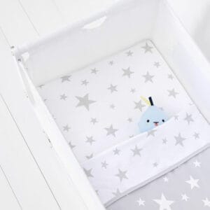Snuz 3pc Crib Bedding Set Stars (1)