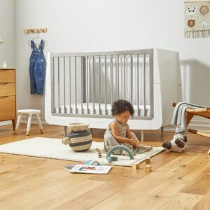 Snuzkot Skandi 2 Piece Nursery Furniture Set, The Natural Edit Silver Birch (1)