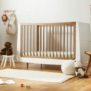 Snuzkot Skandi 2 Piece Nursery Furniture Set, The Natural Edit Walnut (3)