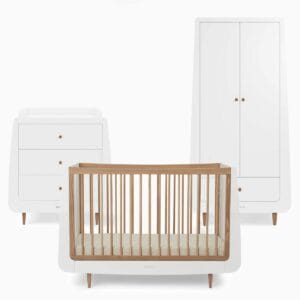 Snuzkot Skandi 3 Piece Nursery Set The Natural Edit Oak