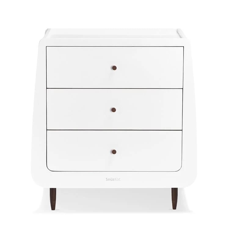 Snuzkot skandi changing unit white ebony (1)