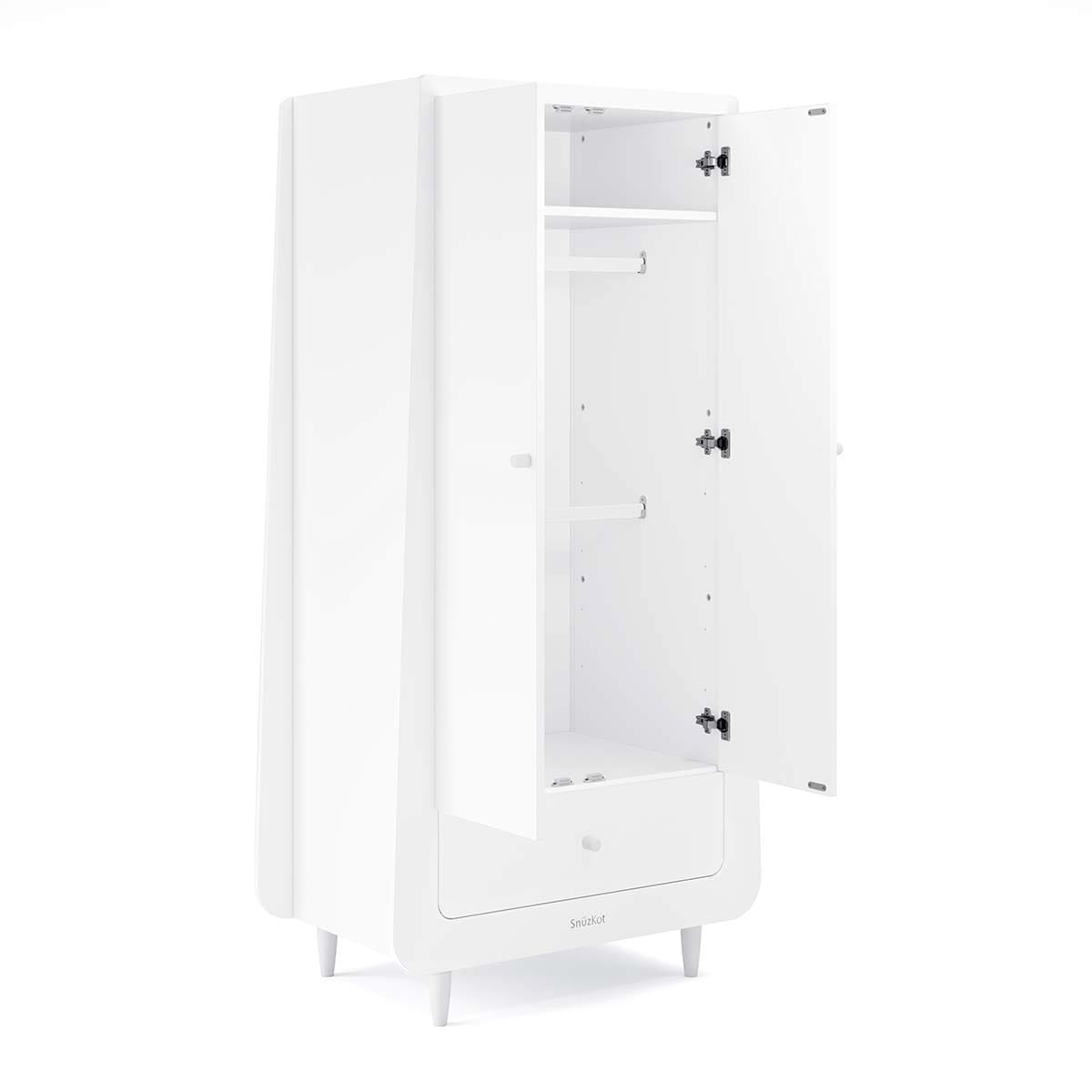 Snuzkot Wardrobe Skandi White (1)
