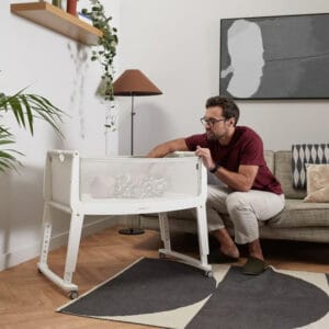 Snuzpod Studio Bedside Criib Paris (9)