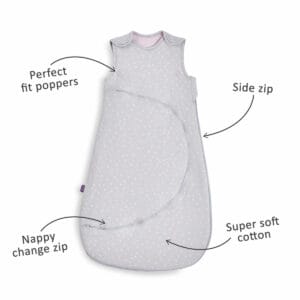 Snuzpouch 2.5 Tog 0 6m Rose Spot (2)