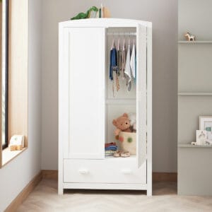 Babymore Universal Wardrobe White (2)