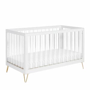 Babymore Kimi Xl Cot Bed Acrylic