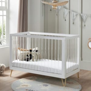 Babymore Kimi Cot Bed Acrylic 1