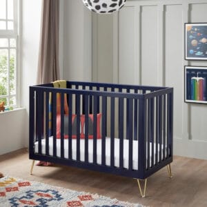Babymore Kimi Cot Bed Midnight 1