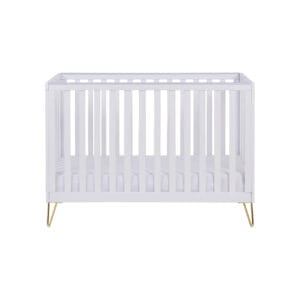 Babymore Kimi Cot Bed White 5