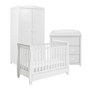 Eva 3 Piece Room Set White