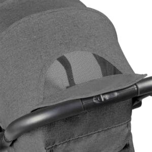 Ickle Bubba Aries Prime Auto Fold Pushchair Graphite Grey (8)