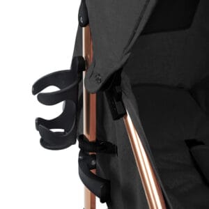 Ickle Bubba Discovery Max Stroller Black Rose Gold (8)