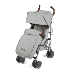 Ickle Bubba Discovery Max Stroller Grey Silver