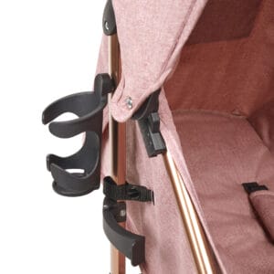Ickle bubba discovery prime stroller dusky pink (10)