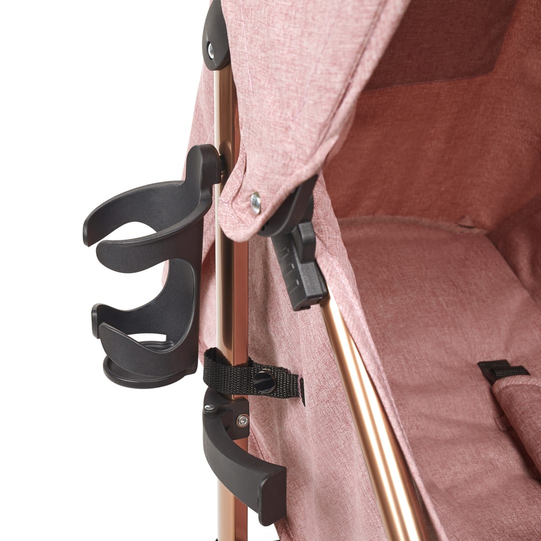 Ickle bubba discovery prime stroller dusky pink (10)