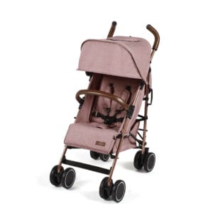 Ickle bubba discovery prime stroller dusky pink (2)