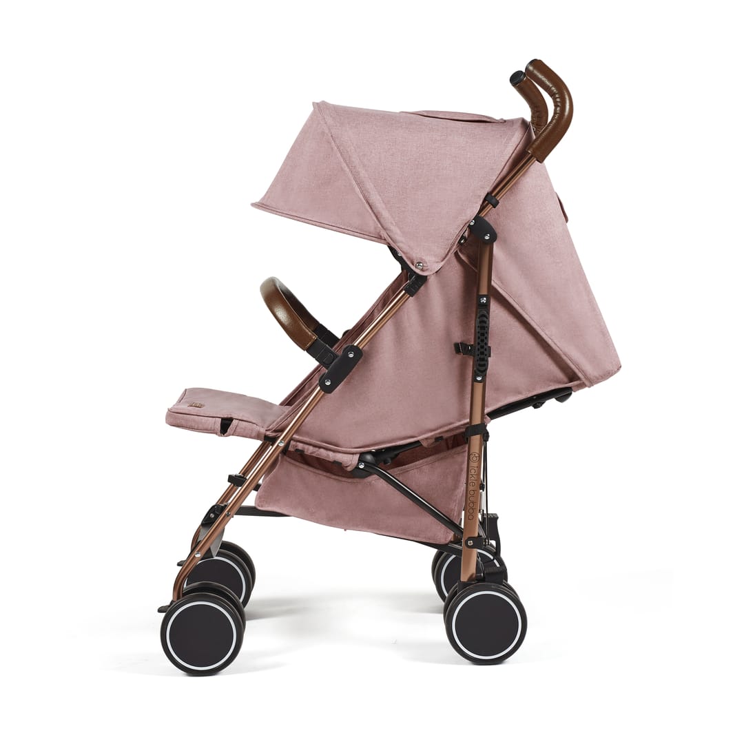Ickle bubba discovery prime stroller dusky pink (5)