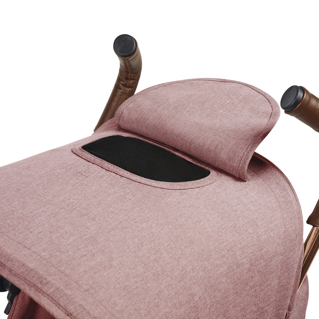 Ickle bubba discovery prime stroller dusky pink (8)