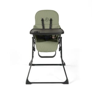 Ickle bubba flip magic fold highchair sage green (1)