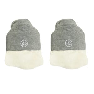 Ickle Bubba Pram Mitts Grey
