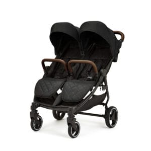 Ickle Bubba Venus Double Stroller Black