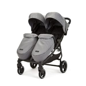 Ickle Bubba Venus Max Double Stroller Space Grey (1)