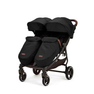 Ickle Bubba Venus Prime Double Stroller Black (2)