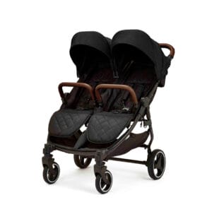 Ickle Bubba Venus Prime Double Stroller Black
