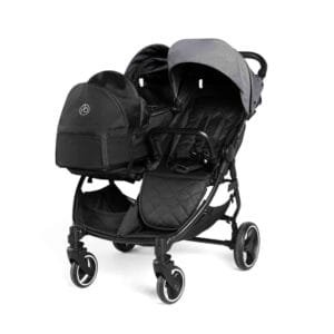 Ickle Bubba Venus Prime Double Stroller Space Grey