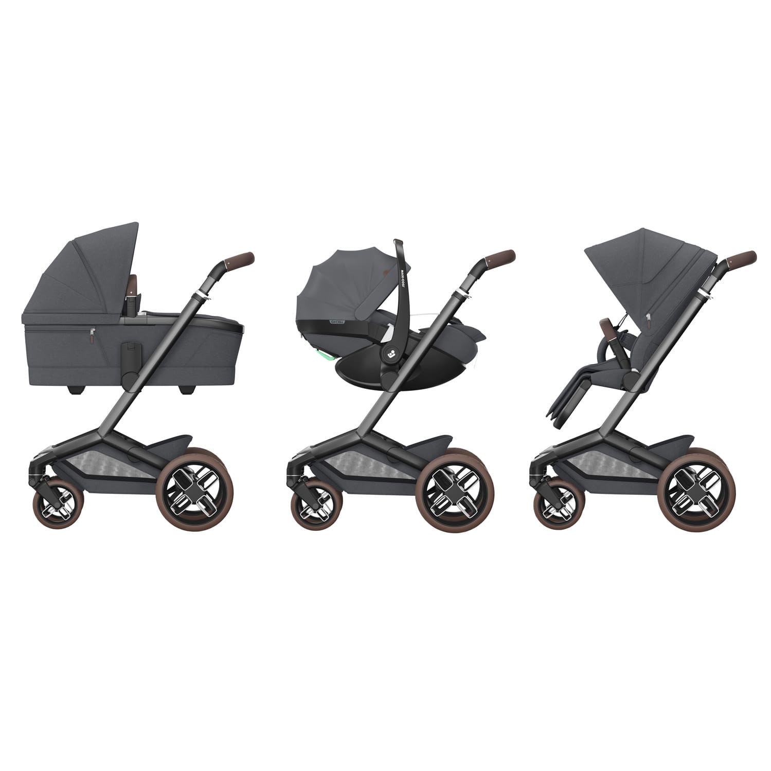 Maxi Cosi Fame Stroller Graphite Twillic (18)
