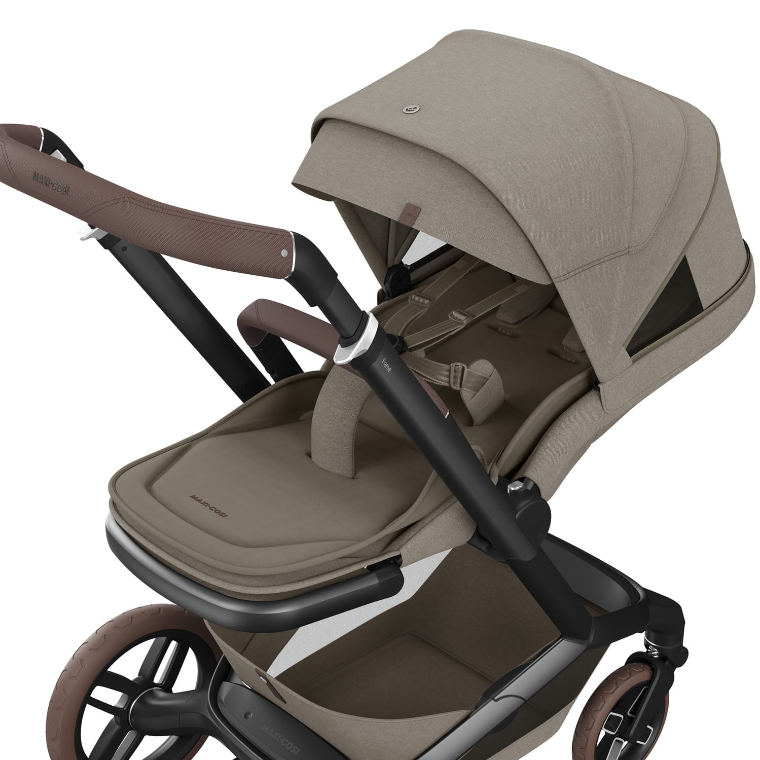 Maxicosi Stroller Comfort Fame Twillic Twillictruffle Ergonomics
