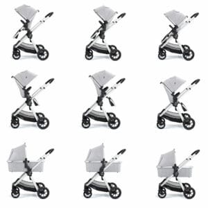 Memore V2 Travel System Coco – Silver (3)