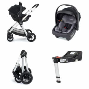 Memore V2 Travel System Coco – Silver (4)